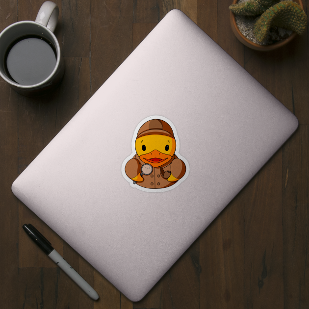 Detective Rubber Duck by Alisha Ober Designs